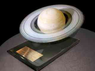 Saturn Glass Sculpture
